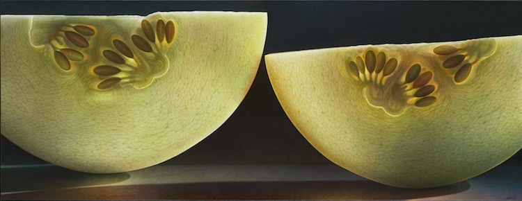 Photorealistic Paintings of Fruit by Dennis Wojtkiewicz