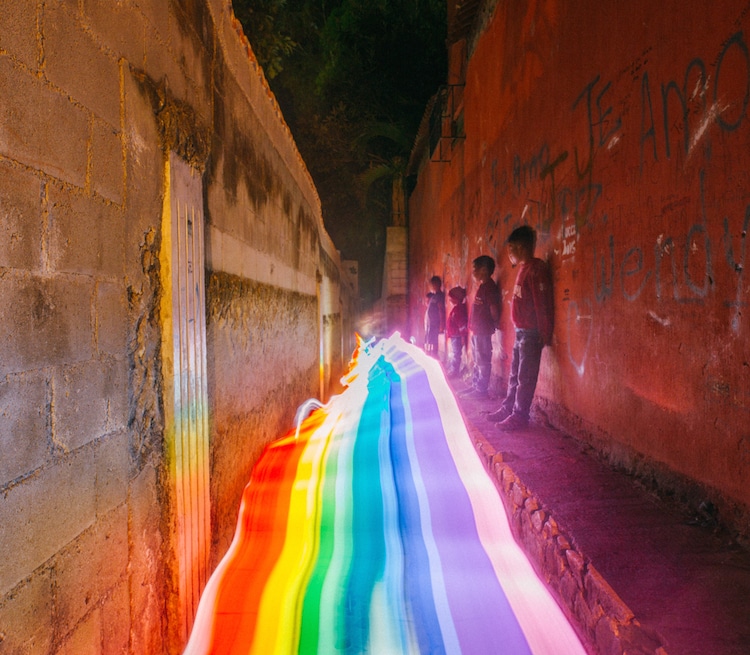 Rainbow Road Long Exposure Photography by Daniel Mercadante