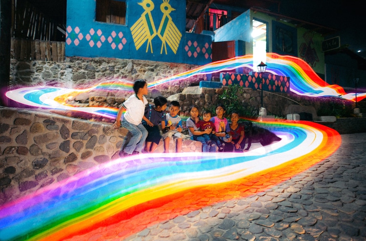 Rainbow Road Long Exposure Photography by Daniel Mercadante