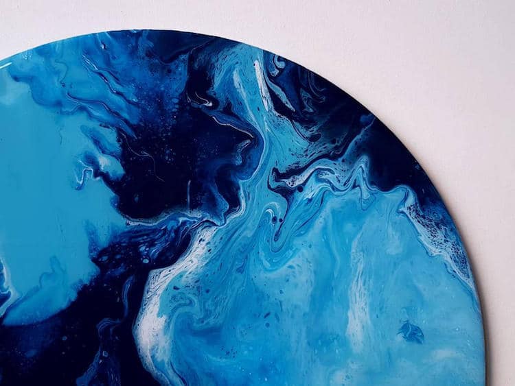 Fluid Painting by Natalie Muir