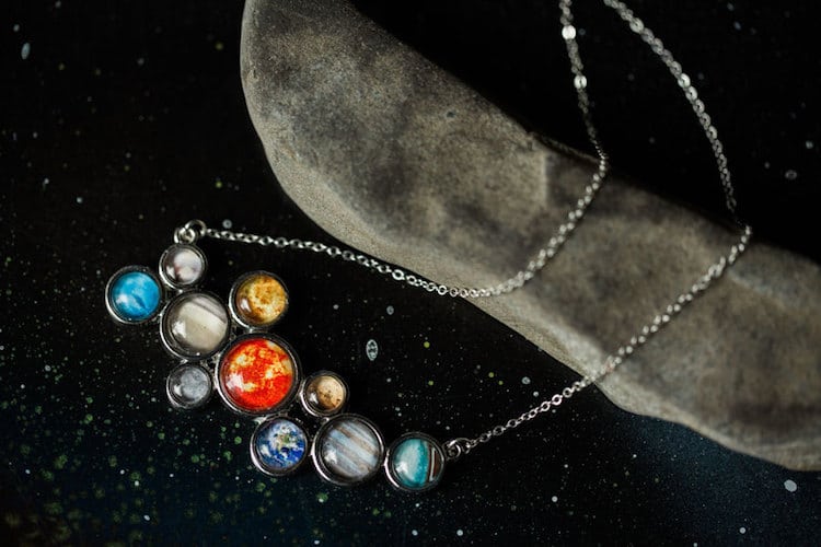 Solar System Jewelry Solar System Bracelet Solar System Necklace Yugen Tribe