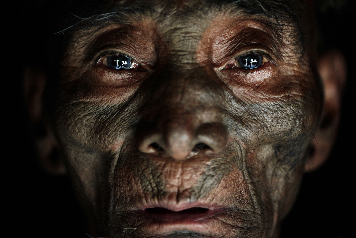 Portrait of Konyak Man by Adam Koziol