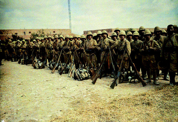 fotografías a color de la primera guerra mundial en túnez