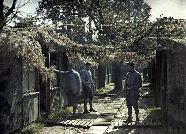 fotografías a color de la primera guerra mundial