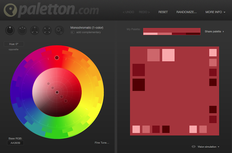 Color Palette Generator 