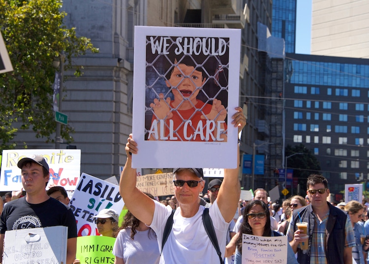 Families Belong Together Protest March Signs