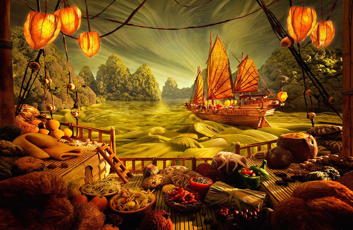 Food Art Foodscapes by Carl Warner