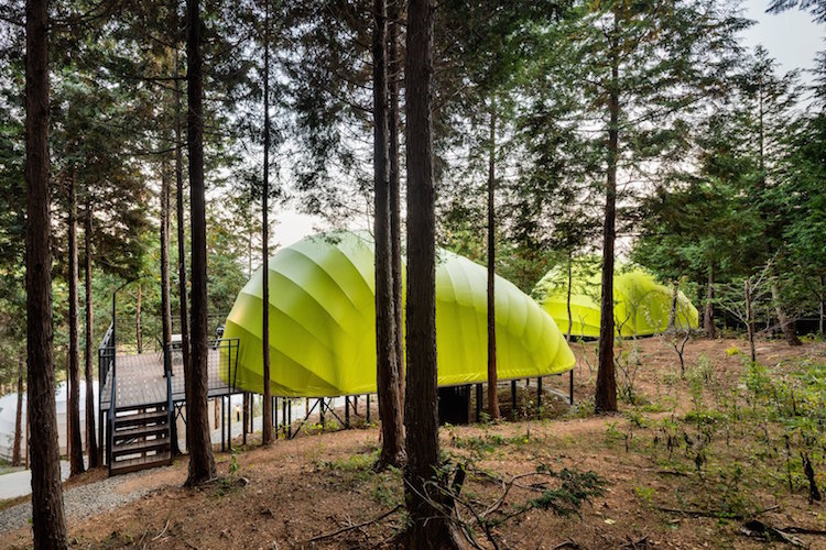 Glamping Camping Pods by Atelier Chang