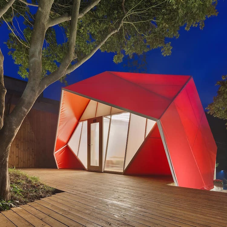 Glamping Camping Pods by Atelier Chang