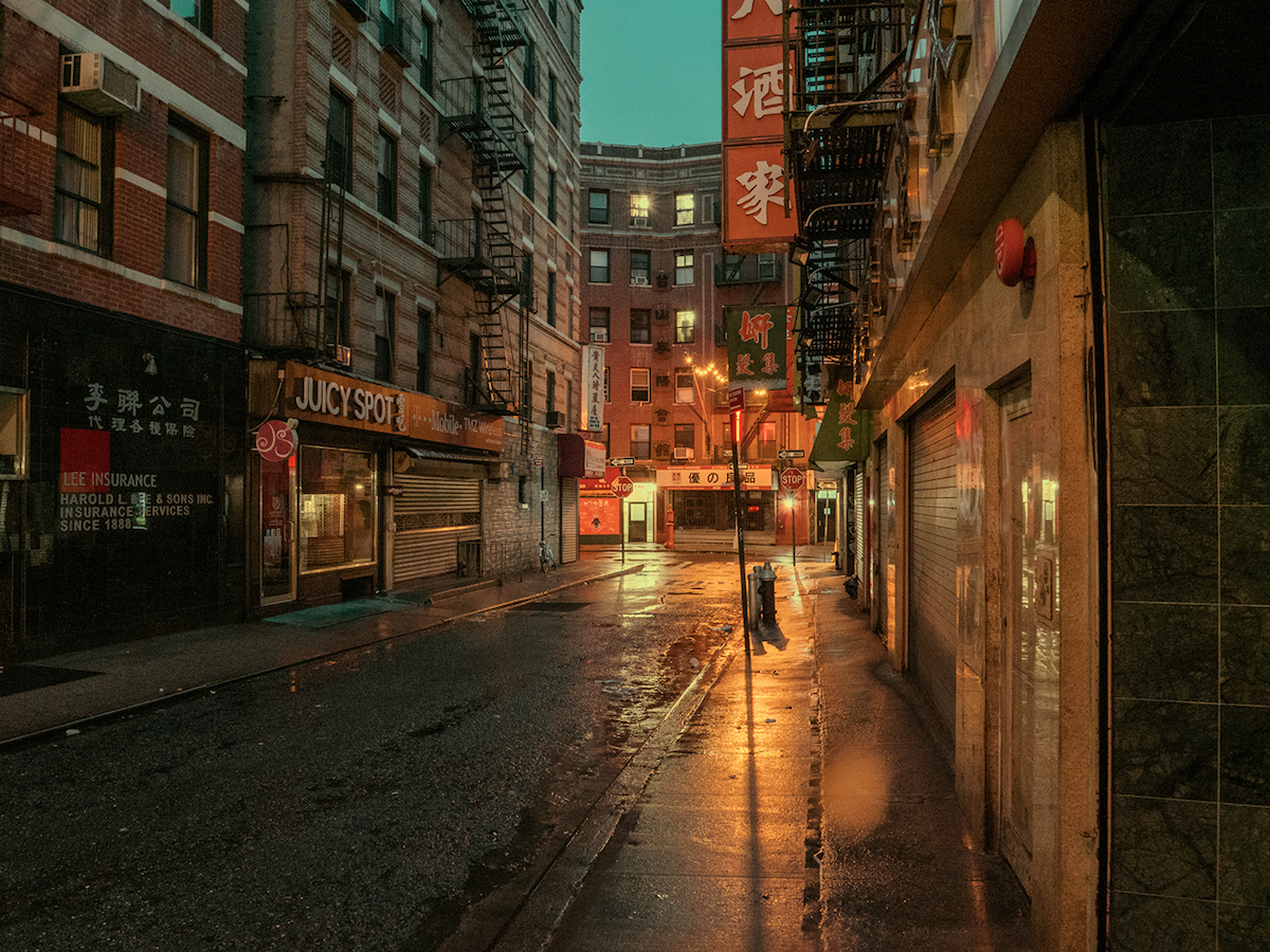 Night Photography in Chinatown