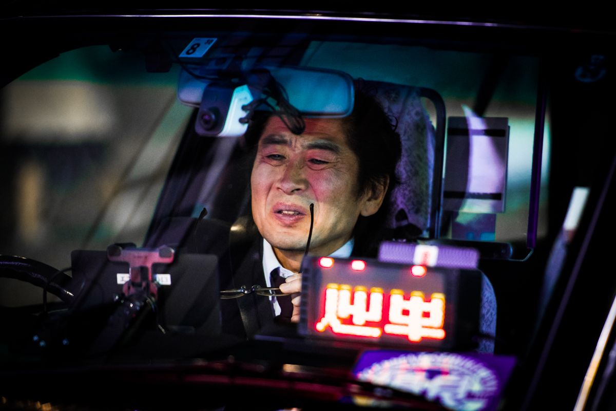 Photo of Cab Driver in Tokyo by Oleg Tolstoy