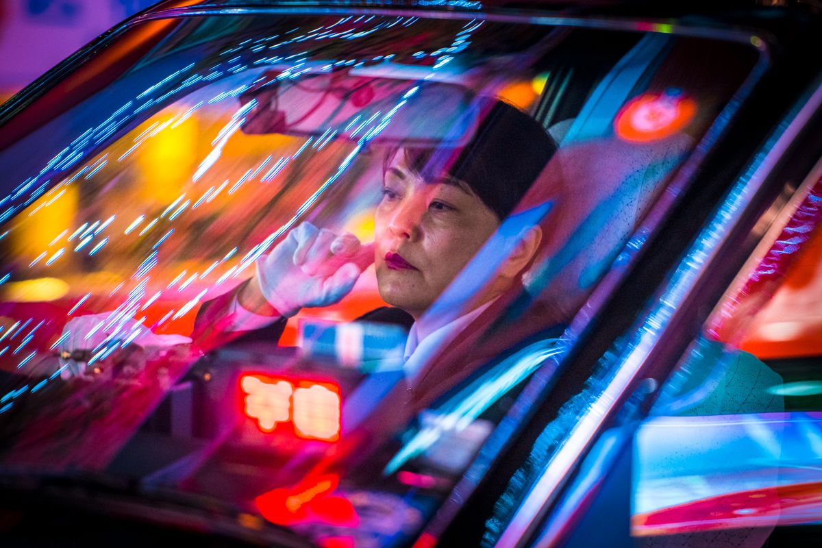 Tokyo Taxi by Oleg Tolstoy