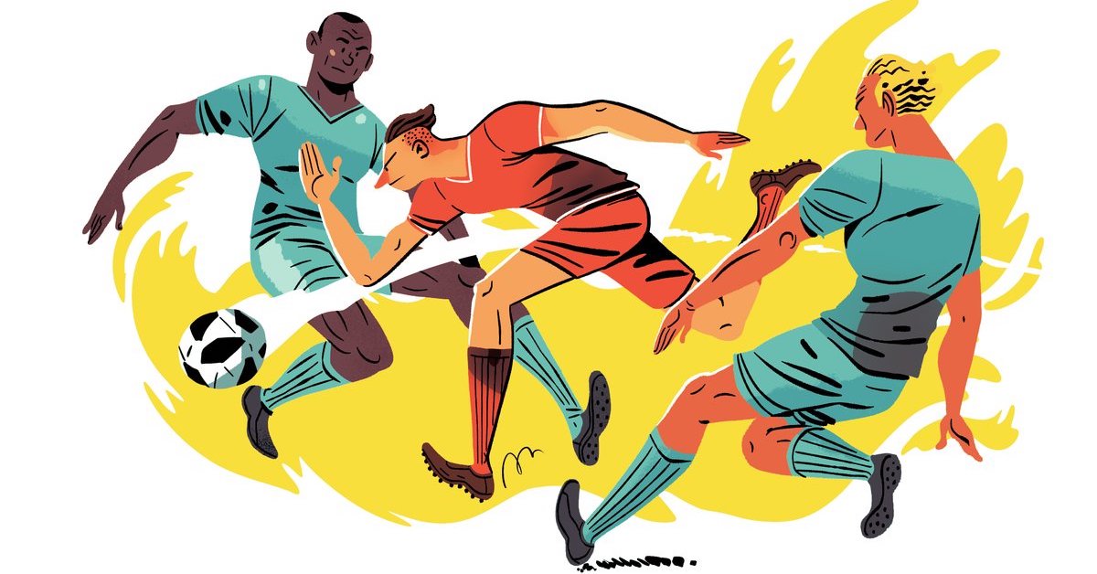 CWorld cup idea #22: 15 of the Best Illustrations of the 2018 World Cup