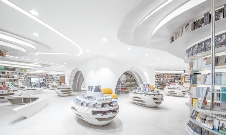 Zhongshu Bookstore in Xi'an by Wutopia Labs