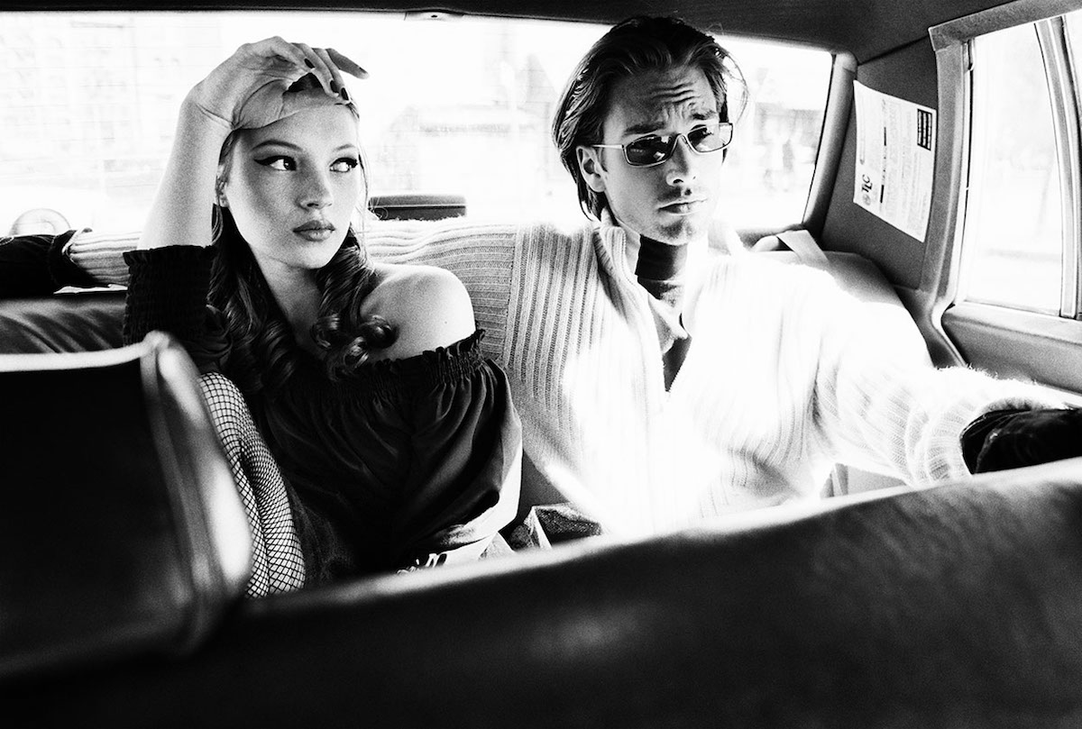 Kate Moss and Marcus Schenkenberg by Stephanie Pfriender Stylander