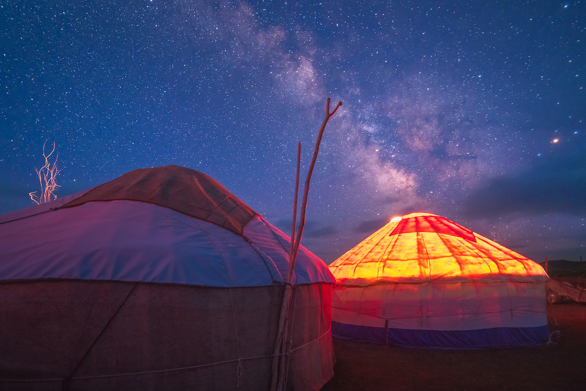 Yurt in Kyrgyzstan by Albert Dros