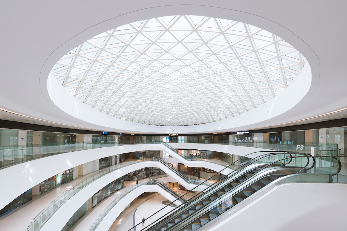 Zaha Hadid's Galaxy SOHO, Photo by Andres Gallardo