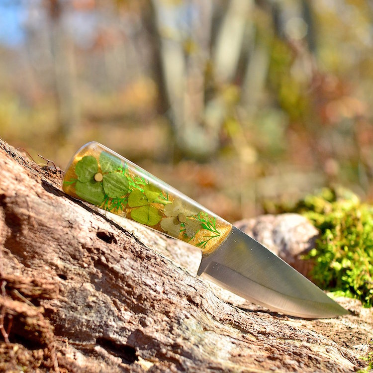 Botanical Hand-Forged Knives by Pocono Mountain Forge