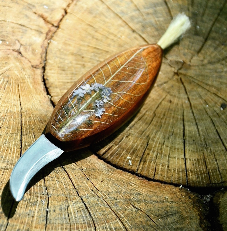 Botanical Hand-Forged Knives by Pocono Mountain Forge