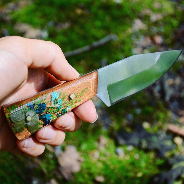 Botanical Hand-Forged Knives by Pocono Mountain Forge