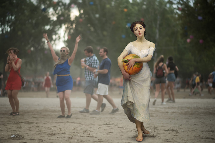 Classical Paintings at Music Festivals by Márton Neményi