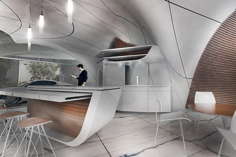 Contemporary 3D Printed Home by WATG and Branch Technology