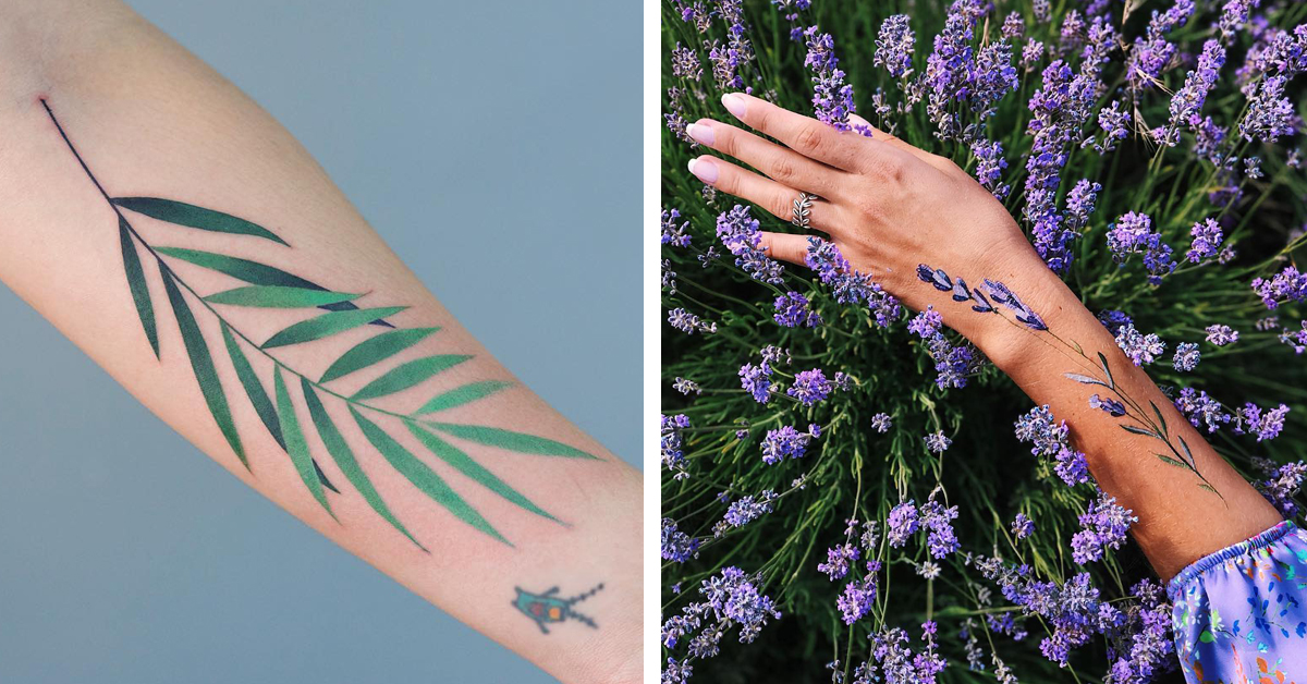 35+ Flower Tattoos Showing the Varied Beauty of Botanicals