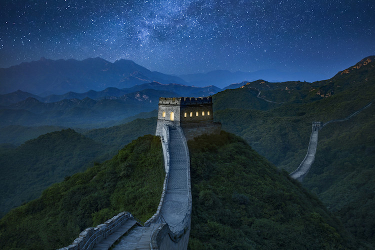 China Tourism at The Great Wall