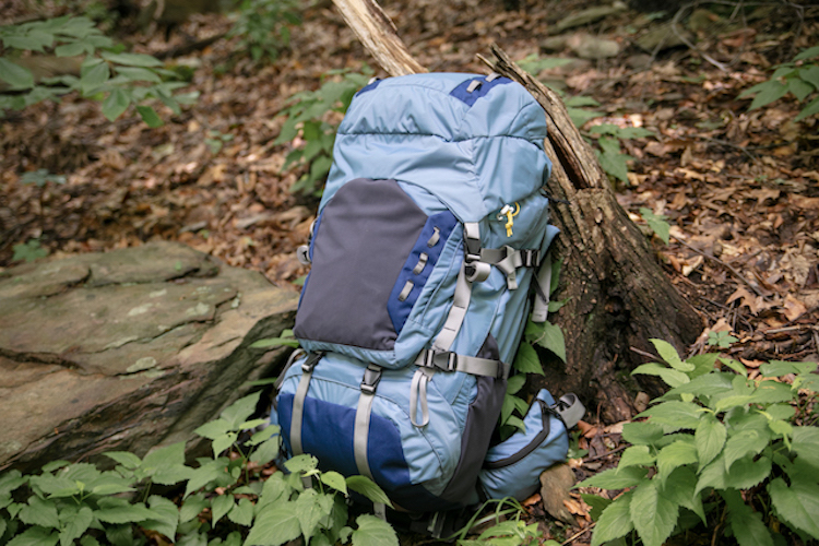 backpack floats on your back