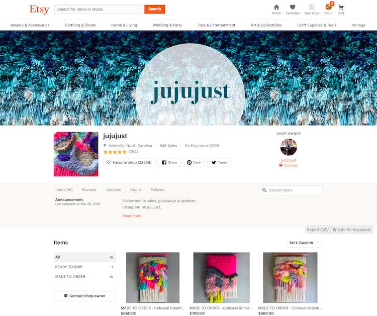 How to Be Successful on Etsy