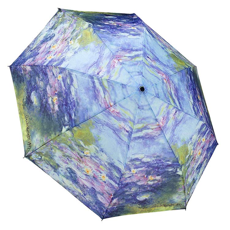 Impressionism Gifts Monet Umbrella