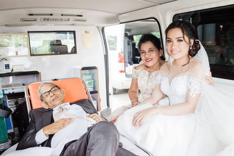 A Father's Love Law Tapalla Terminally Ill Father Walking Down the Aisle 