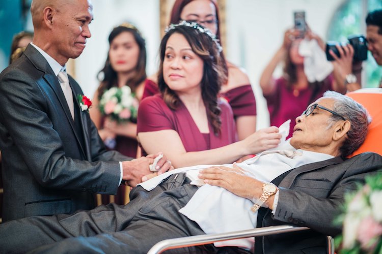 A Father's Love Law Tapalla Terminally Ill Father Walking Down the Aisle 