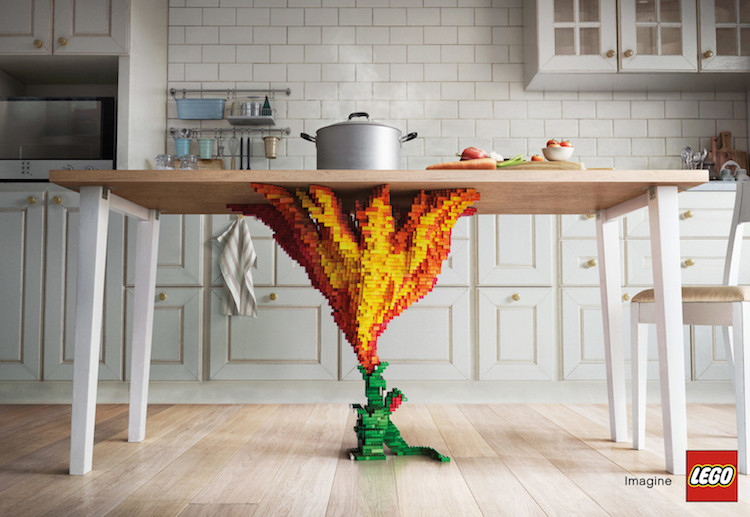 LEGO Ad Campaigns by Asawin Tejasakulsin