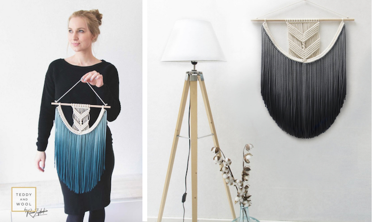 Modern Macrame by Teddy and Wool