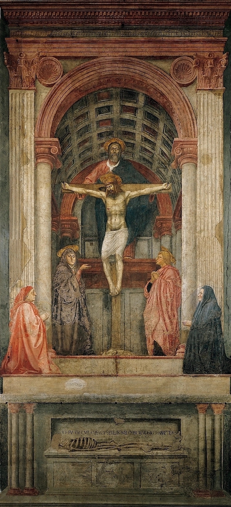 Holy Trinity by Massaccio
