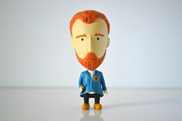 Claude Monet Action Figure Today is Art Day Art History Heroes