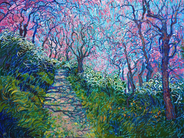 Landscape Paintings Oil Paintings Modern Impressionism by Erin Hanson