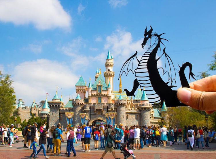 Paper Art Disneyland Paper Cutouts by Keith Lapinig