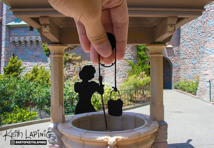 Paper Art Disneyland Paper Cutouts by Keith Lapinig