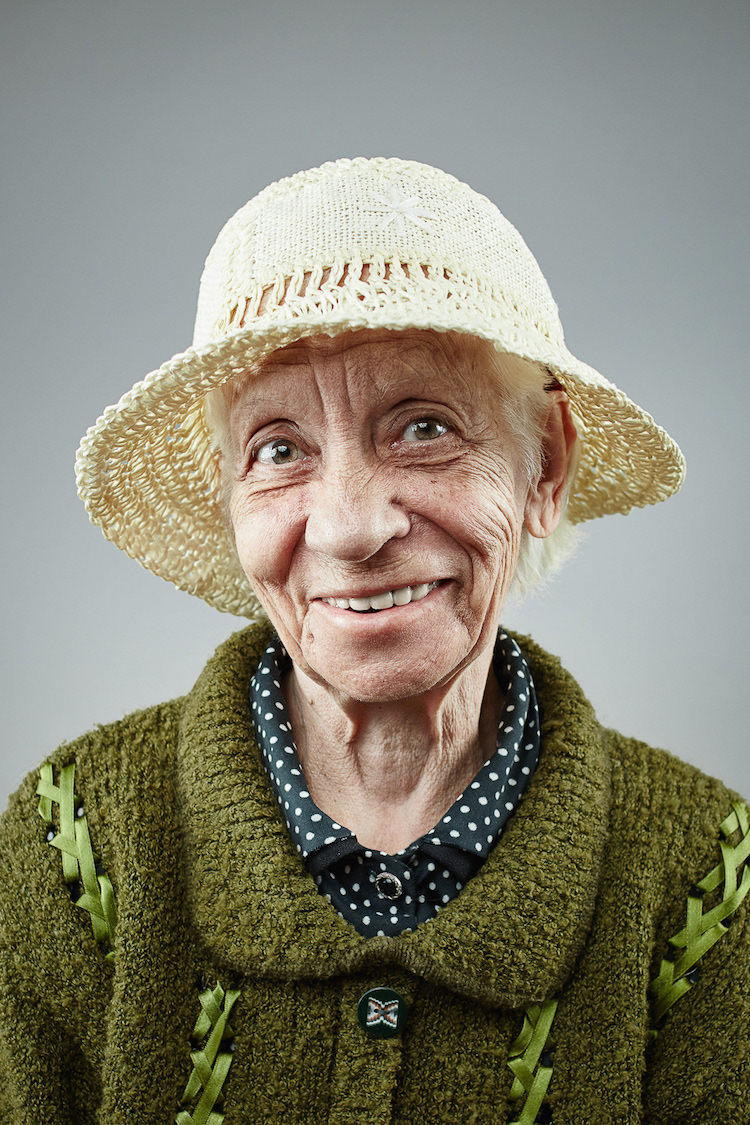 Portrait Photography Smiling Senior Citizens by lya Nodia
