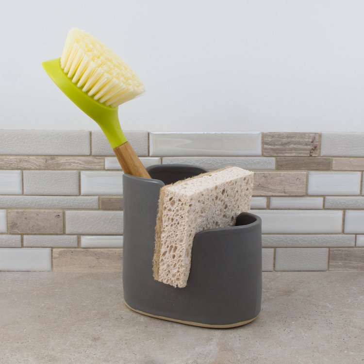 Sponge And Brush Holder Ceramic – scarlettwares