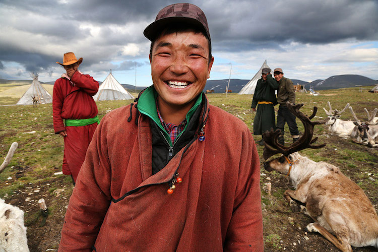 Tsaatan Reindeer Herders by Pascal Mannaerts