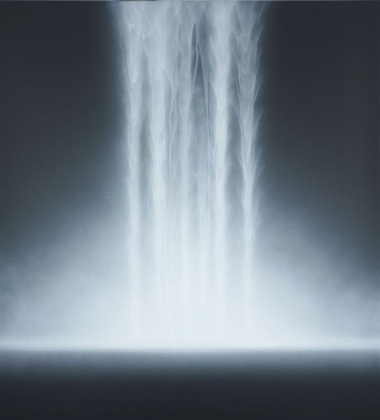 Waterfall Paintings by Hiroshi Senju 