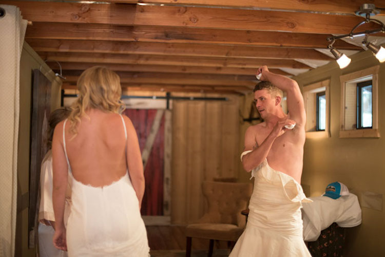 Bride Sends Her Brother in Her Place for a Funny Wedding Prank