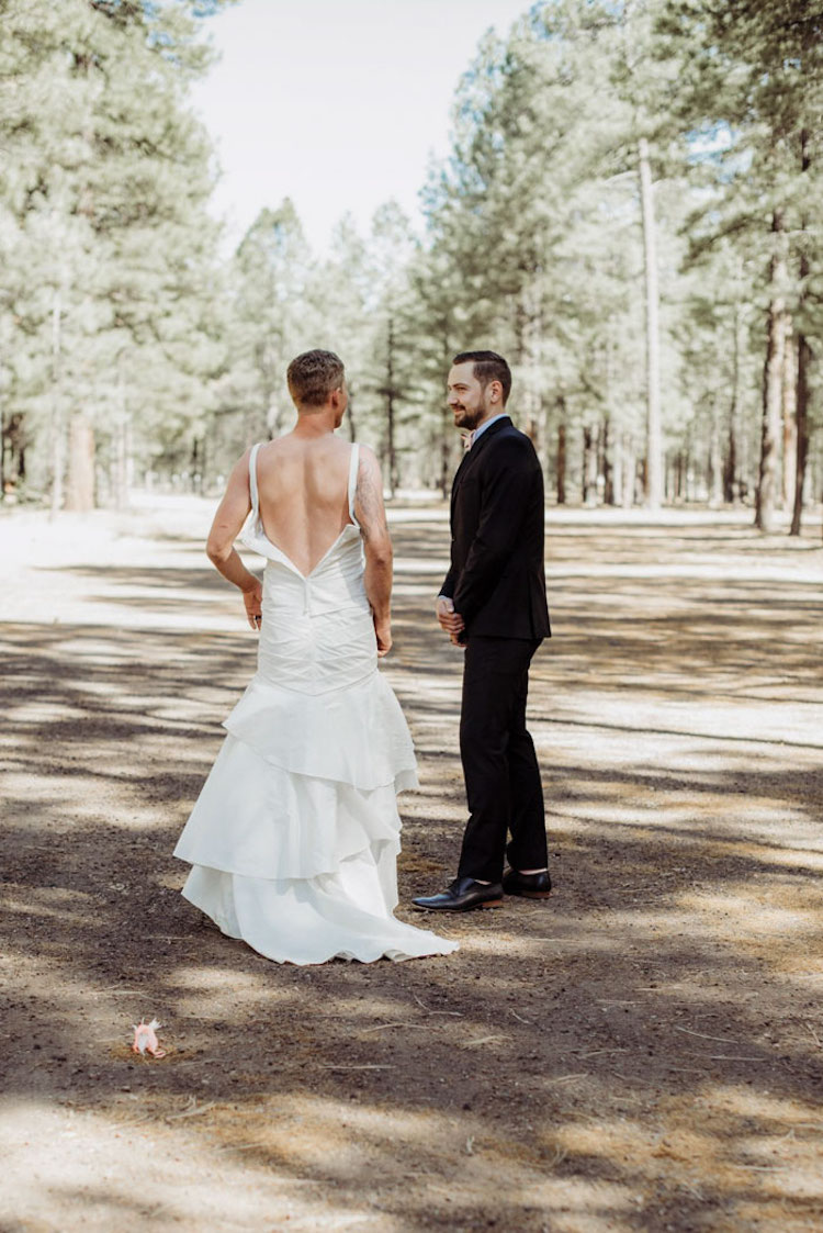 Bride Sends Her Brother in Her Place for a Funny Wedding Prank