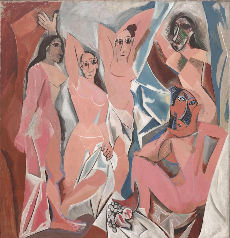 Las señoritas de Avignon de Pablo Picasso