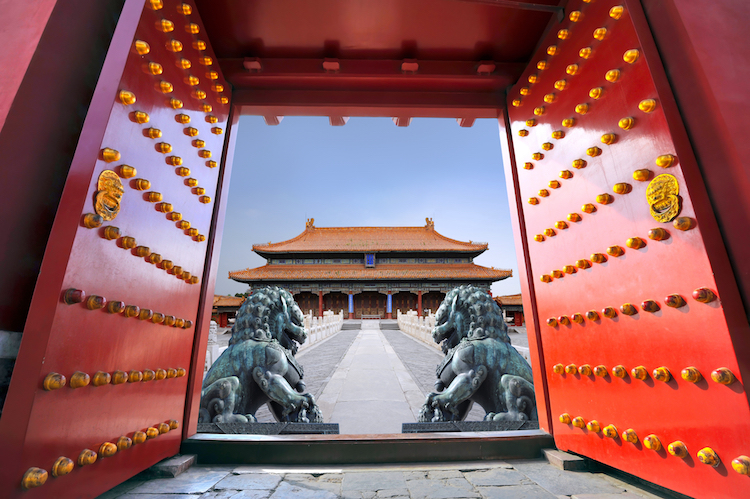 Chinese Red at the Forbidden City