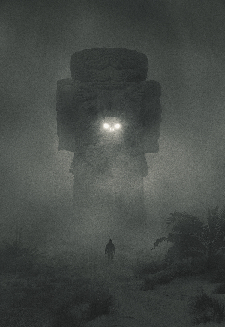 Depression Illustration Jungle Animals Series by Dawid Planeta