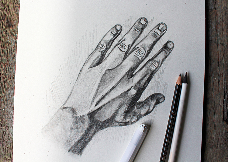 Veiny hand drawing🫦 #hand #veins #drawingchallenge #sketch #sketching... |  TikTok